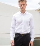 Henbury Long Sleeve Stretch Poplin Shirt