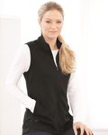Women's Textured Full-Zip Vest