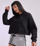 SF Clothing Ladies Cropped Slounge Sweatshirt