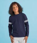 SF Minni Kids Drop Shoulder Slogan Top