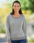 Women’s Cozy Jersey Crewneck Pullover