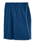 Youth Wicking Soccer Shorts with Piping