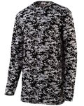 Digi Camo Wicking Long Sleeve T-Shirt