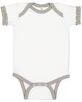 Infant Ruffle Fine Jersey Bodysuit