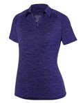 Women's Intensify Black Heather Polo
