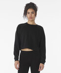 Women's raglan pullover fleece