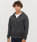 SOL'S Stone Zip Hooded Sweatshirt