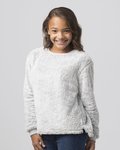 Girls Fuzzy Fleece Crew