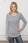 ATC ESACTIVE® VINTAGE THERMAL LONG SLEEVE LADIES' HENLEY.