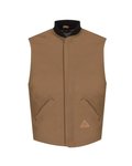 Brown Duck Vest Jacket Liner - EXCEL FR® ComforTouch