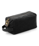 Heritage waxed canvas wash bag