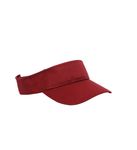 Cotton Woven Hook-And-Loop Adjustable Visor