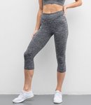 Tombo Ladies Seamless Cropped Leggings
