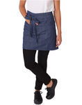 Denim Waist Apron With Pocket