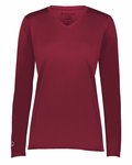 Girls' Momentum Long Sleeve V-Neck T-Shirt