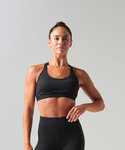 Medium impact core bra