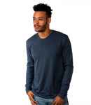 Next Level Apparel Cotton Long Sleeve Crew Neck T-Shirt