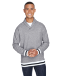 Adult Peppered Fleece Shawl Collar