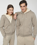 Unisex Hygger sherpa zip-through sweatshirt (STSU956)