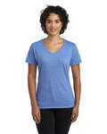 Ladies' Snow Heather V-Neck T-Shirt
