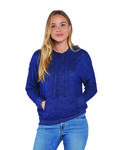 Ladies' Cuddle Soft Hooded Sweatshirt