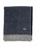 USA-Made Ashby Twill Wool Throw