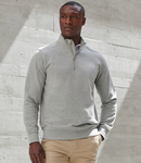 Henbury Unisex Sustainable 1/4 Zip Sweatshirt