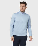 Waffle ¼-zip pullover
