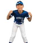 Girls Cutter+ Full Button Softball Jersey