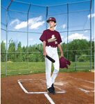 Youth Performance Two-Button Solid Jersey