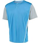 Performance Two-Button Color Block Jersey