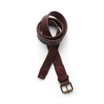 BRAIDED LEATHER