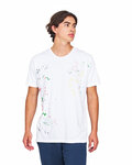 Unisex USA Made Garment-Dyed Paint Splatter T-Shirt