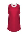 Women's Slide Fastpitch V-Neck Sleeveless Jersey