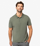Native Spirit Washed Jersey Polo Shirt