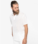 Native Spirit Linen Polo Shirt