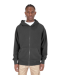 Men's Garment Dye Double-Zip Hooded Sweatshirt