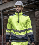 Regatta High Visibility Pro 1/4 Zip Sweatshirt