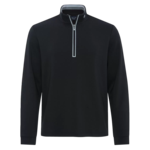 ORIGINAL PENGUIN® CLUBHOUSE MOCK ¼ ZIP PULLOVER