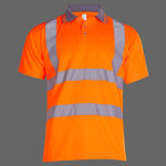 Hi Vis Short Sleeve Polo Shirt