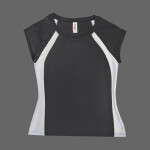 AJ216 Women's Raglan Colorblock