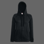Fruit of the Loom Lady Fit Lightweight Zip Hooded Sweatshirt