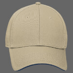 OTTO Stretchable Superior Cotton Twill Sandwich Visor "OTTO FLEX" Six Panel Low Profile Baseball Cap