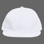 OTTO CAP "OTTO FLEX" 6 Panel Mid Profile Flat Visor Baseball Cap