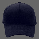 OTTO CAP 5 Panel Mid Profile Mesh Back Trucker Hat