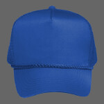 OTTO CAP 5 Panel Mid Profile Mesh Back Trucker Hat