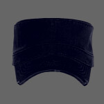 OTTO Garment Washed Superior Cotton Twill Distressed Visor Military Cap