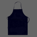 OTTO 7.5 oz. Cotton Blend Twill Two Pocket Full Length Adjustable Bib Apron
