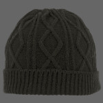 OTTO CAP 12" Cable Knit Beanie w/ Rib Knit Cuff
