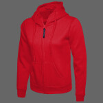 Ladies Classic Full Zip Hooded Sweatshirt